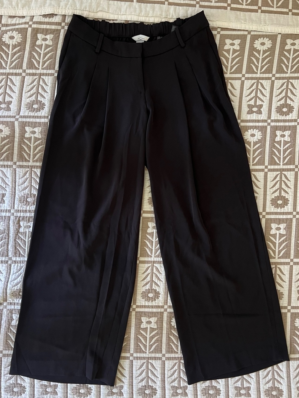 H&M Maternity Wide Leg Dress Pants | M